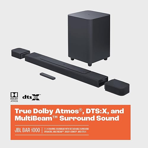 JBL Bar 1000: barra de sonido de 7.1.4 canales con altavoces